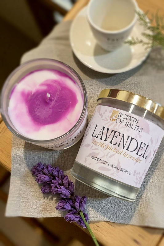 Lavendel Duftlys